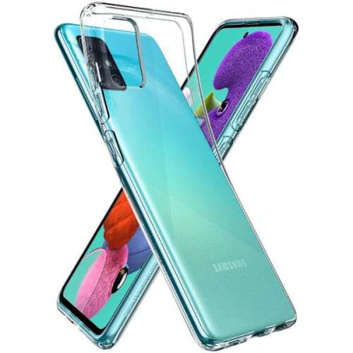 Thin case 1 mm for compatible with Samsung Galaxy A51 transparent