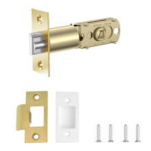 Door Latch Tubular Latch 60cm or 70cm Mortice Interior Door Lock for Room Doors