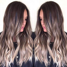 Ombre Blonde Human Hair Lace Front Wig 16 inch Brazilian Curly Full Volume with Baby Hair
