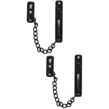 Eease 2pcs Childproof Door Chain Latch Lock Punch Free Anti-theft Lock Chain Lock for Inside Door