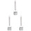3 Pcs Beating Meat Hammer Pork Beef Tenderizer Tools Dough Stainless Steel 1