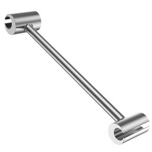 Wekvgz Hinges Gap Adjusting Wrench, Steel Door Hinge Adjustment Tool, Double Head Repair Spanner, Multipurpose Adjustable Hand Tool for Door Hinge
