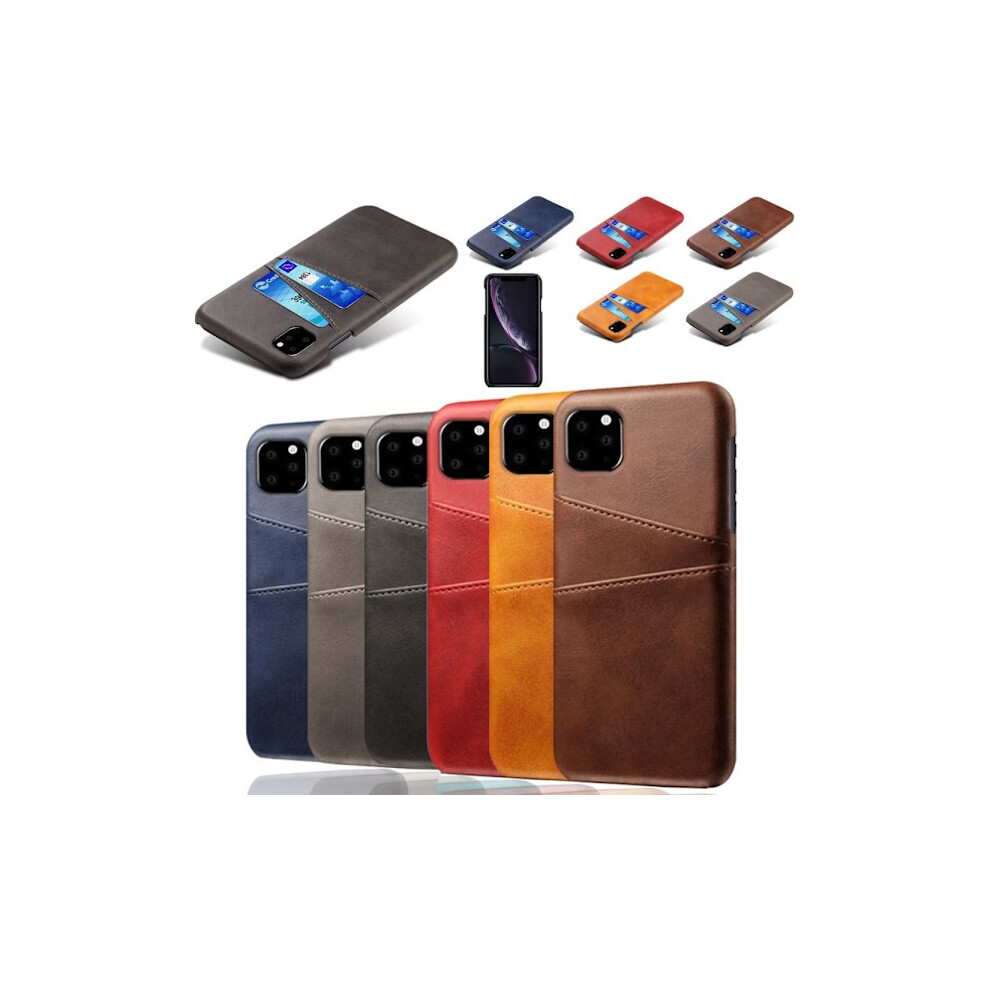 Compatible With Iphone 11 Case Card Holder - Compatible With Iphone 11 Brown 9395123023502