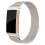 Milanese Loop Bracelet compatible with Fitbit Charge 3/4 Champagne Gold 1