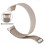 Milanese Loop Bracelet compatible with Fitbit Charge 3/4 Champagne Gold 3