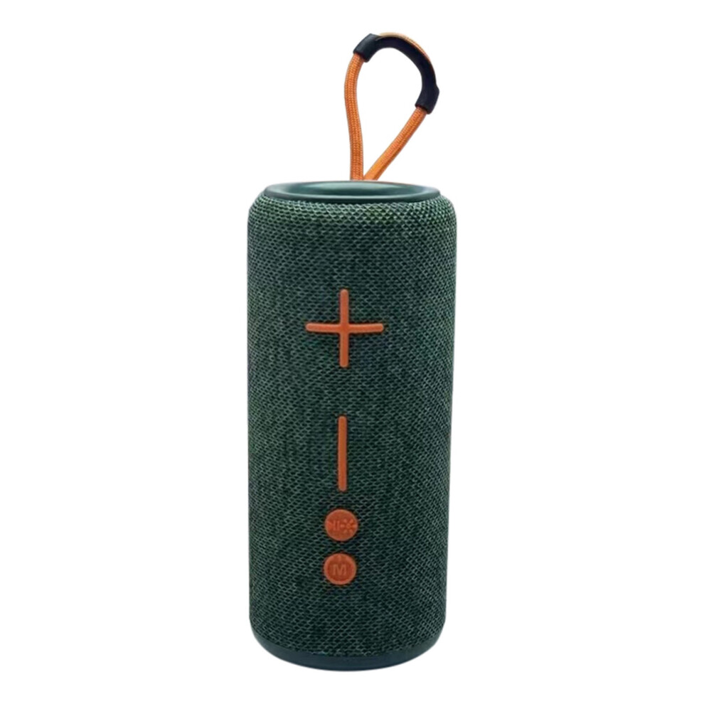 Paveos Portable Bluetooth Speaker 10W, Rgb Subwoofer, Fm Radio, Card Plug-In, Interconnection, Lanyard, - Compatible With Kids Green 9395123022734