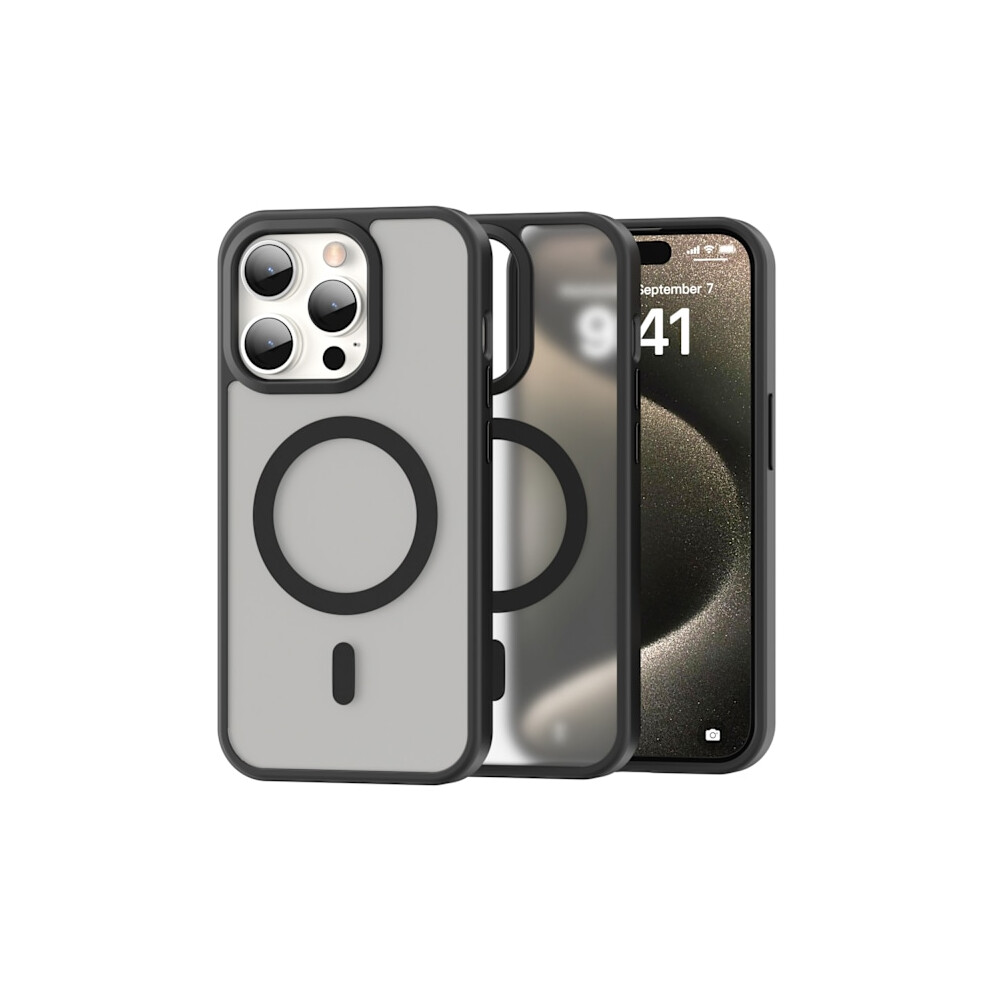 Colorpop Compatible With Iphone 15 Pro Max Shell Ch Magsafe Matt Black 9395123023649