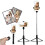 Lightweight Extendable Selfie Stick Tripod with Bluetooth Remote, Compatible with iOS & Android Phones 4