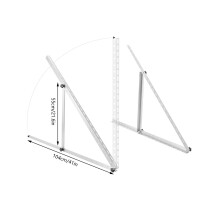 1 Pair（2pcs） Solar Panel Mount Mounting Brackets Adjustable Tilt Legs Boat RV Roof 41”