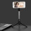 Lightweight Extendable Selfie Stick Tripod with Bluetooth Remote, Compatible with iOS & Android Phones 6