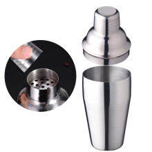 Stainless Steel Shaker Cocktail Shakers Wine Strainer Leak- Proof Martini Milk Tea 750 Ml