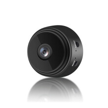 Wireless Security Camera with Night Vision and Wide Angle Lens, Indoor Smart Home Surveillance