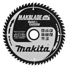 Lames Carbure Ø 216 mm MAKITA B-08676 Makblade Plus Hout 60 tanden voor radiale en verstekzagen