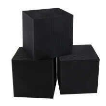 Aquarium Activated Carbon Filter Cube with Honeycomb Design for Fish Tank Water Purification