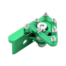 Universal Motorcycle Rear Brake Pedal Lever with Green Tip for OffRoad Dirt Bike EXC SX CRF WR YZ