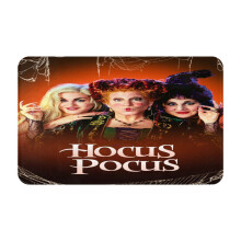 Hocus Pocus Door Mat 20x31.5", Non-Slip Washable Rug, Indoor Outdoor for Christmas, Bathroom, Kitchen, Patio, Holiday Home Decor