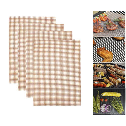 BBQ Grill Net Rectangle Wire Mesh Non-stick Meat Oven Grill, Kitchen Multifunctional Tool Home Tool