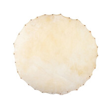 Drum Head Skin Goatskin Drum Replacement Parts for Drum 10 Inch African/Shaman Drum | Natural Flat Round Sheepskin Drum | Drum Head(370MM)