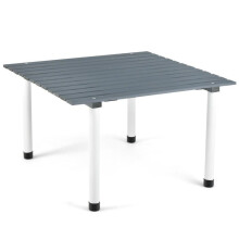 Tavolo da campeggio pieghevole 69 x 69 x 42 cm pratico e leggero stile esterno