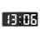 Digital alarm clock for bedroom, with adjustable temperature 2