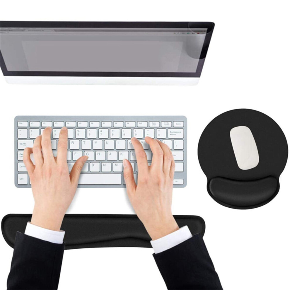 Wmkox8yii Mouse Wrist Rest Pad Wrist Pain Relief Perfect For Gaming Computer Laptop Office With Keyboard Wrist Rest 9065759461633