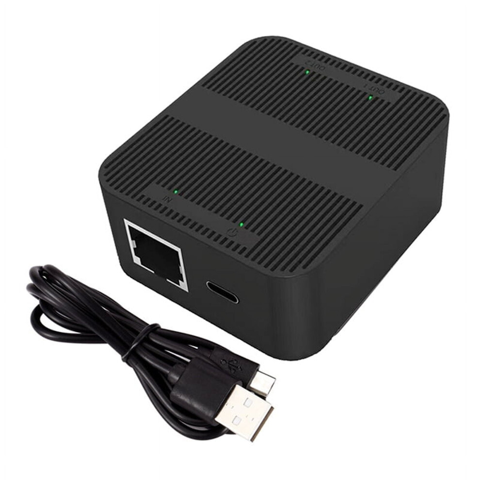 Rj45 1 In 2 1000Mbps Network Sharer 2-Port Mini Switch With Simultaneous Internet Access Network Splitter 9065759462647