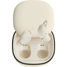 Invisible Sleeping Headphones, Smallest Lightest Noise Cancelling Earplugs for Sleeping, Wireless Bluetooth 5.2 Sleepbuds, Beige