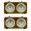 2X Mechanical Chess Clock Analog for Chess Game Timer Clock Official Clocks No Battery Needed 1
