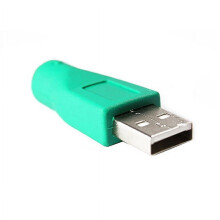 jixopn USB 2.0 Type A Male to PS2 Female Converter Adapter for PC Keyboard Mouse