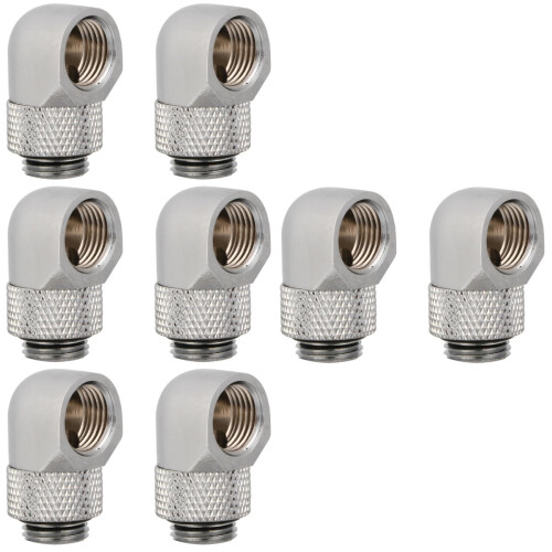 8 Pcs Hose Water Cooling System Rust Resistant Charger Accessories G1/4 Connector