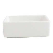 Ceramic Square Gu Tomato Sauce Snack Bowl Hors D Oeuvres Wasabi Dish White Serving Bowl
