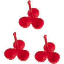 3 Pcs Egg Poaching Rack Tool, Compatible with Steamed Egg Cup, Boiling Holder, Kitchen Utensil Gadget, Waterproof Eggs Cooker