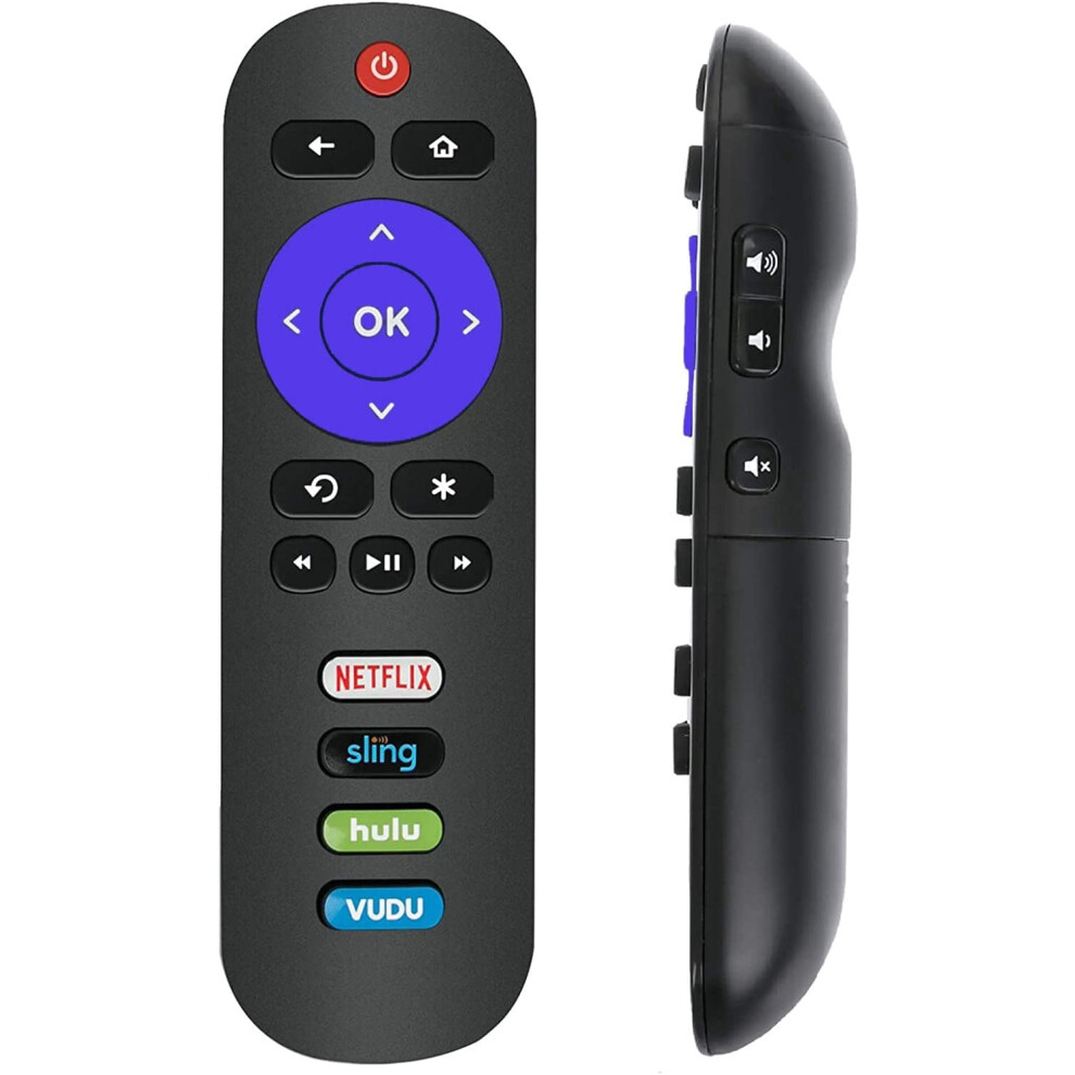 Universal Remote Compatible With All Sanyo Roku Tv Remote Control 9322103973632