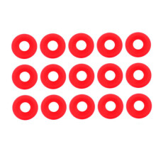 25 pcs Red Silicone Grolsch Gaskets for Swing Flip Top Bottles Home Brewed Beer Bottle Seals
