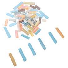 Mosaic Decorative Tiles DIY Craft Patches Flat Crystal Marbles Cupstation Teir Trays Cupsche Colorful Strips