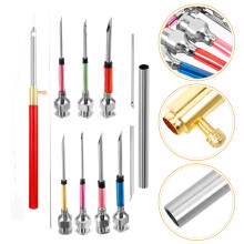 DIY Supply Knitting Needles Embroidery Tool Punch Accessories Shot Plating Alloy