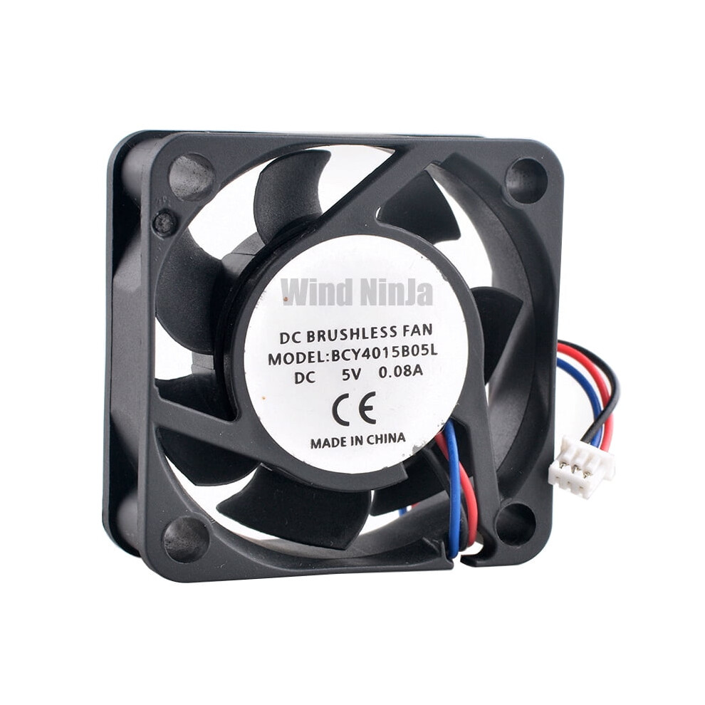 Bcy4015b05l 4Cm 40Mm Fan 40X40x15mm Dc5v 0.08A 3Pin Dual Ball Bearing Quiet Axial Fan Cooling Fan For Power Supply 9499224745476