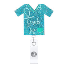 Celebration Activ Id Badge Holder, Retractable Reel with Clip, Compatible with ID Cards, for Office Workers, Doctors, Teachers, Students