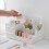 Home Container Cosmetics Case Office storage box pink 28*4*17*13cm 4