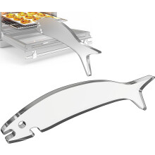 Oven Rack Puller Oven Accessories - Oven Rack Push Pull Tool Puller Stick for Sliding In-and-out Toaster Oven Accessories for Minimizing Burn Risks