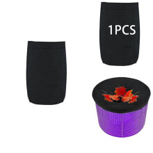 FloHua Pool Skimmer Filter Socks, 1pc Ultra Fine Mesh Screen Socks for Above Ground & Inground Pool Basket - Black, compatible with Ool