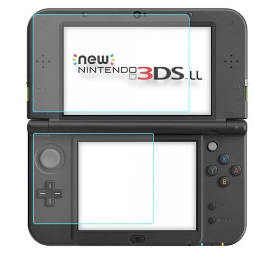 Screen protector for compatible with Nintendo 3DS XL Transparent