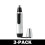 Smooth and Effective Nose Hair Trimmer Silver/Black 3-Pack 1