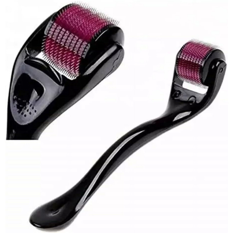 Derma Roller 1.0mm for Hair & Beard Growth, 540 Needle Skin Anti-Ageing Treatment Tool