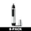 Smooth and Effective Nose Hair Trimmer Silver/Black 3-Pack 7