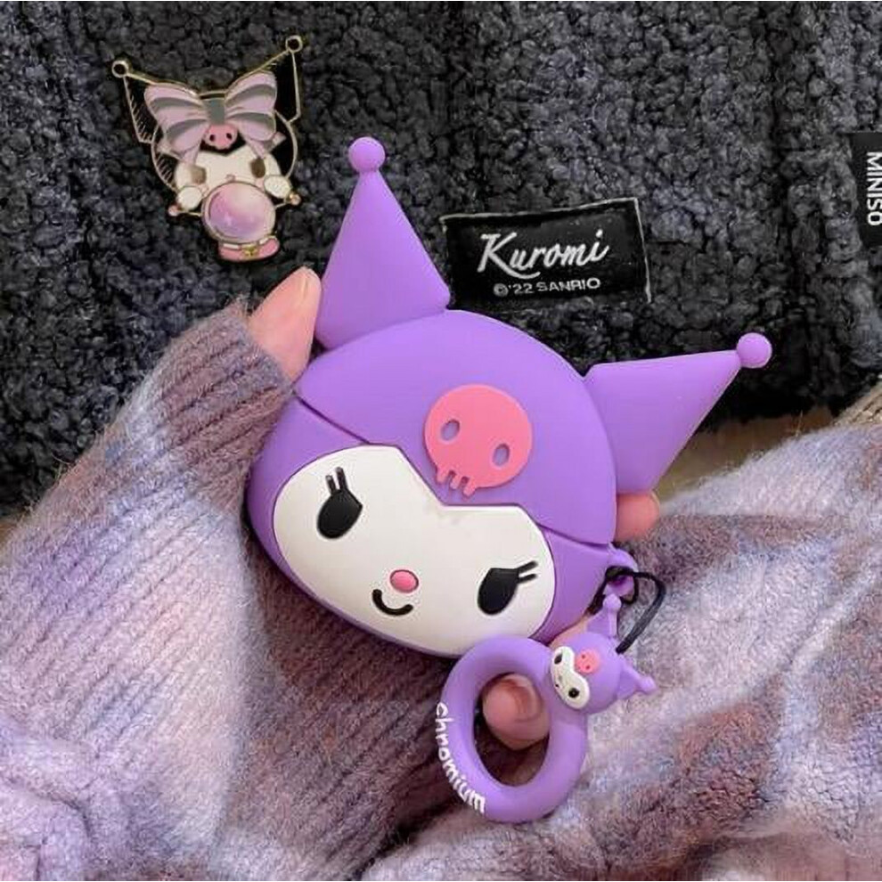 3D Music Case Compatible With Apple Airpods 1 2 3 Pro 2, Cute Cartoon Anime Silicone Protective Earphone Case 9450273649474