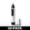 Smooth and Effective Nose Hair Trimmer Silver/Black 3-Pack 8