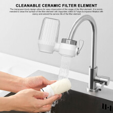 Summer Savings Clearance 2024! TUOBARR Kitchen Tap Prefilter Household Tap Water Filter,Water Purifier Water Dispenser Water Filter