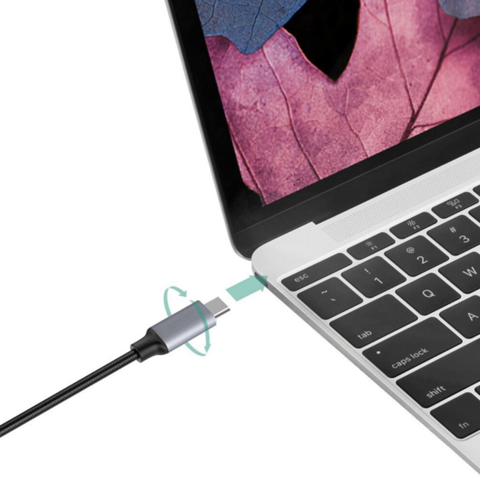 Susuchens 5A 60W Charging Cable Braided Fast Charging Fabric Usb-C To Usb-C Charge Braided Cord 9329345907210