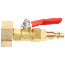 Blow Adapter Blowout for Winterizing Quick Disconnect Water Hose Fittings Sprinkle Accessories Brass
